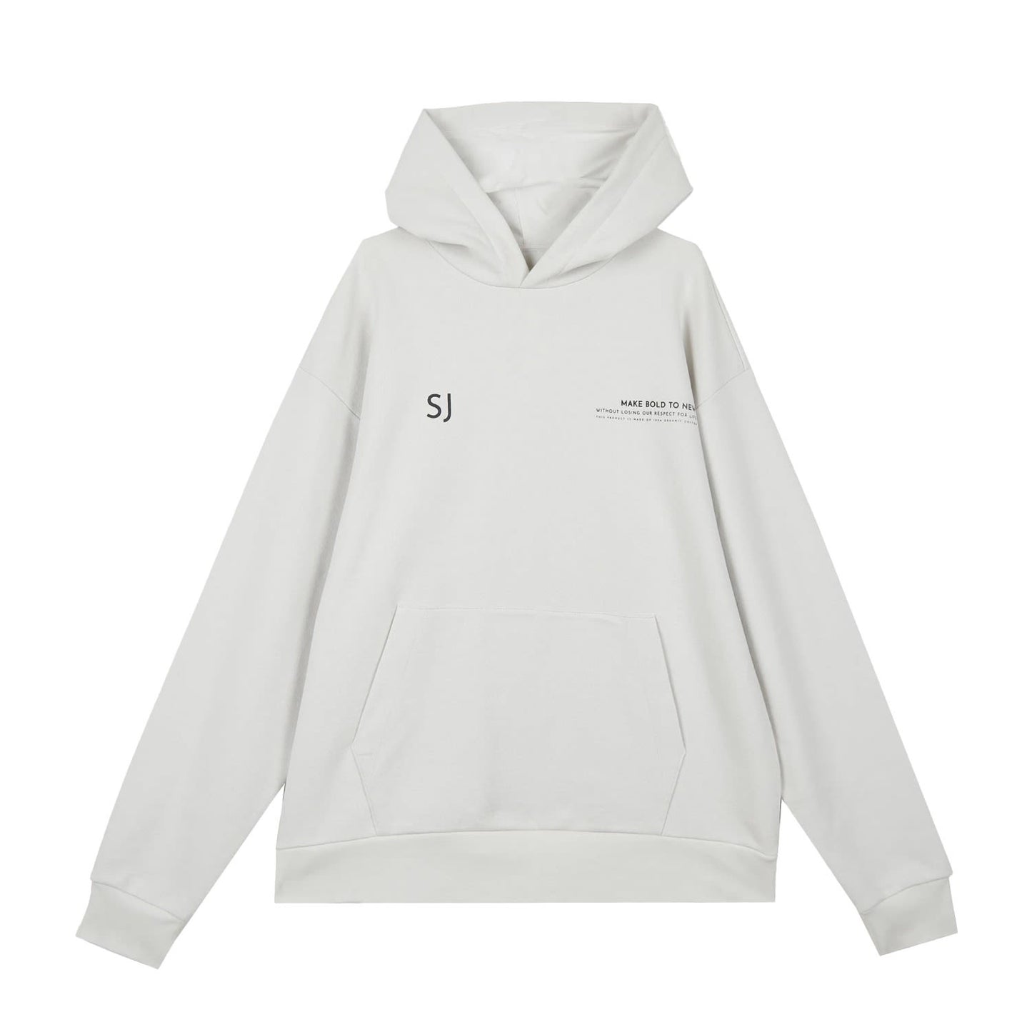 Unisex Ecru Hoodie SJ