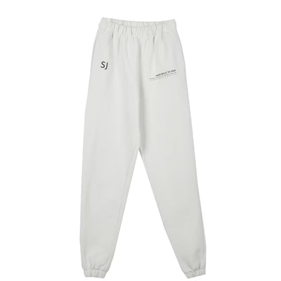 Ecru Sweatpants SJ-Alone