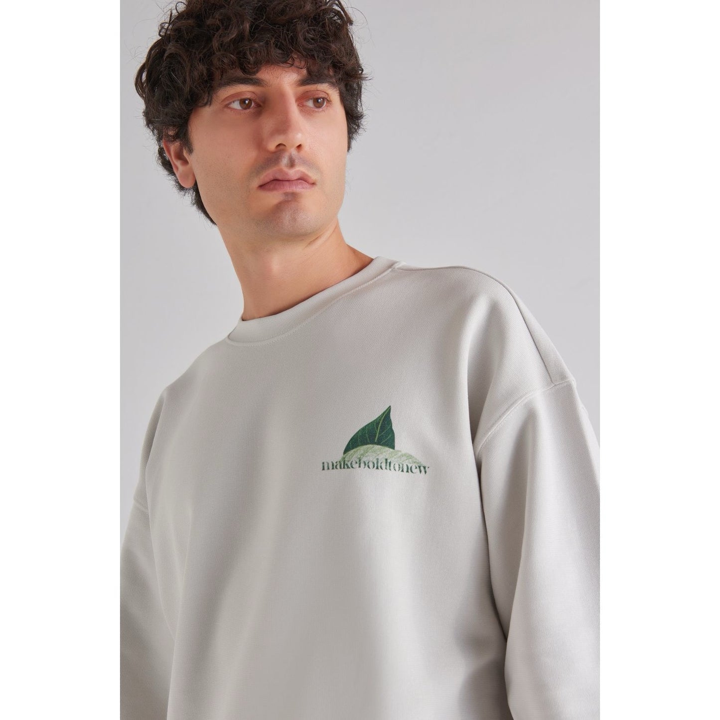 Unisex Ecru Sweatshirt Sour