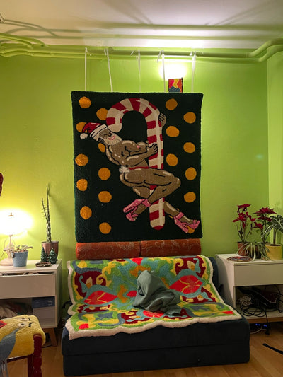 Santa Daddy Handmade Rug