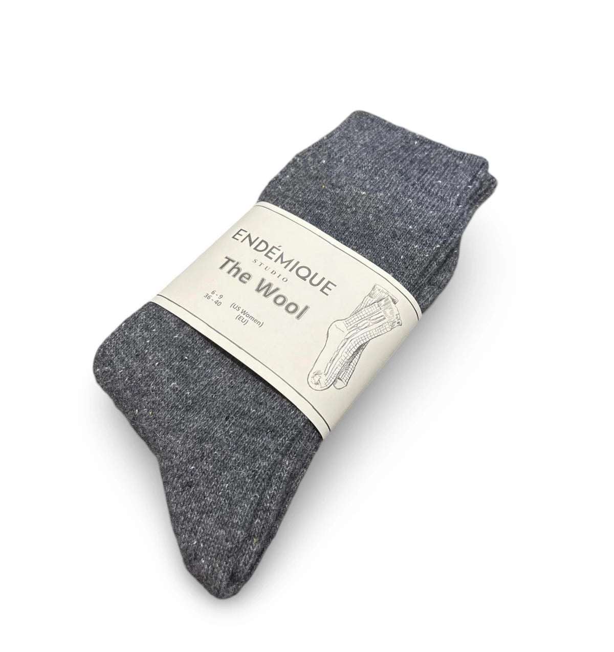 The Wool Plain Women's Socks