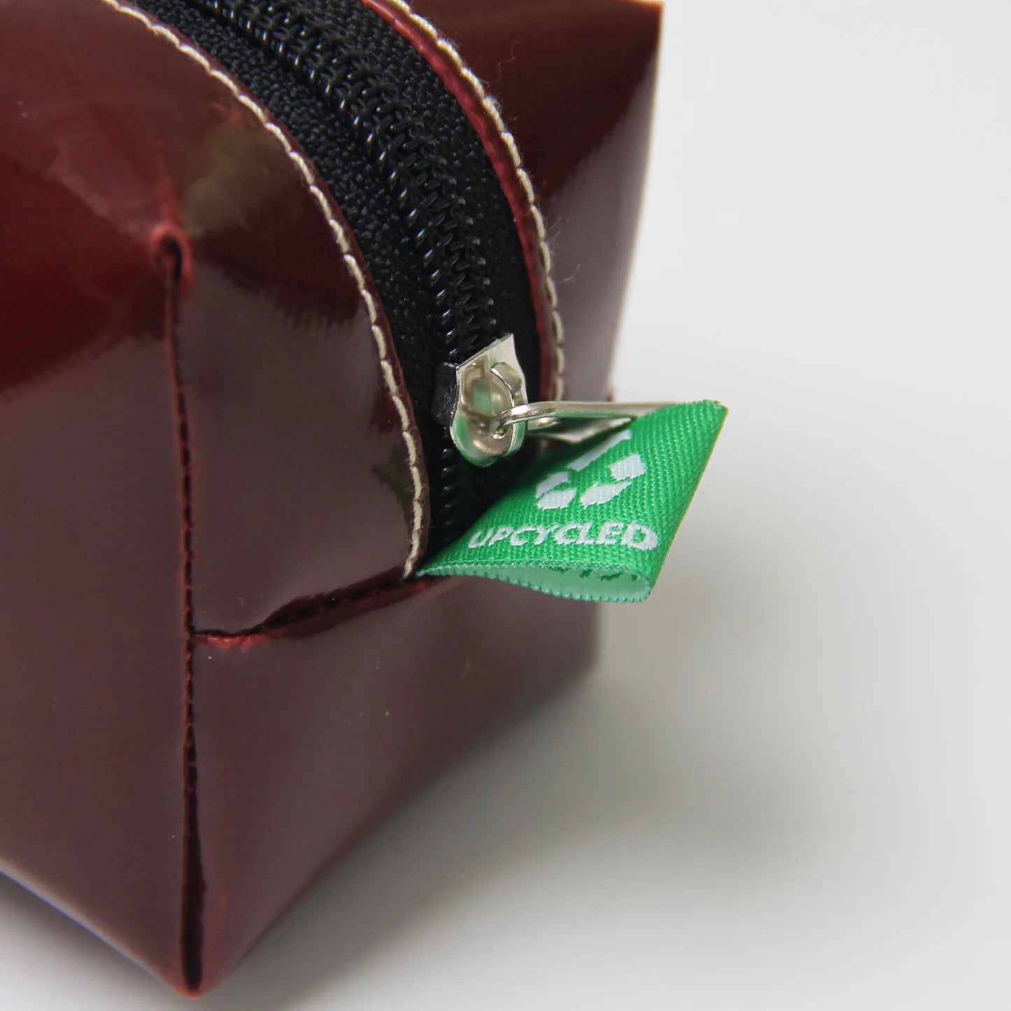 Upcycled Billboard Accessory Bag – Sustainable Style for Your Essentials!
