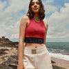 Women's Pink Crop Top
