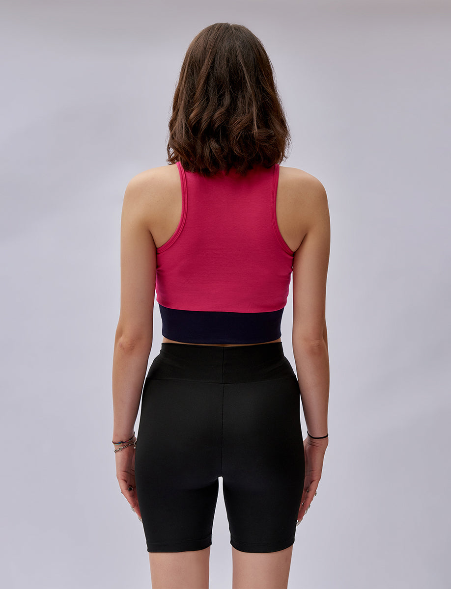 Women's Pink Crop Top